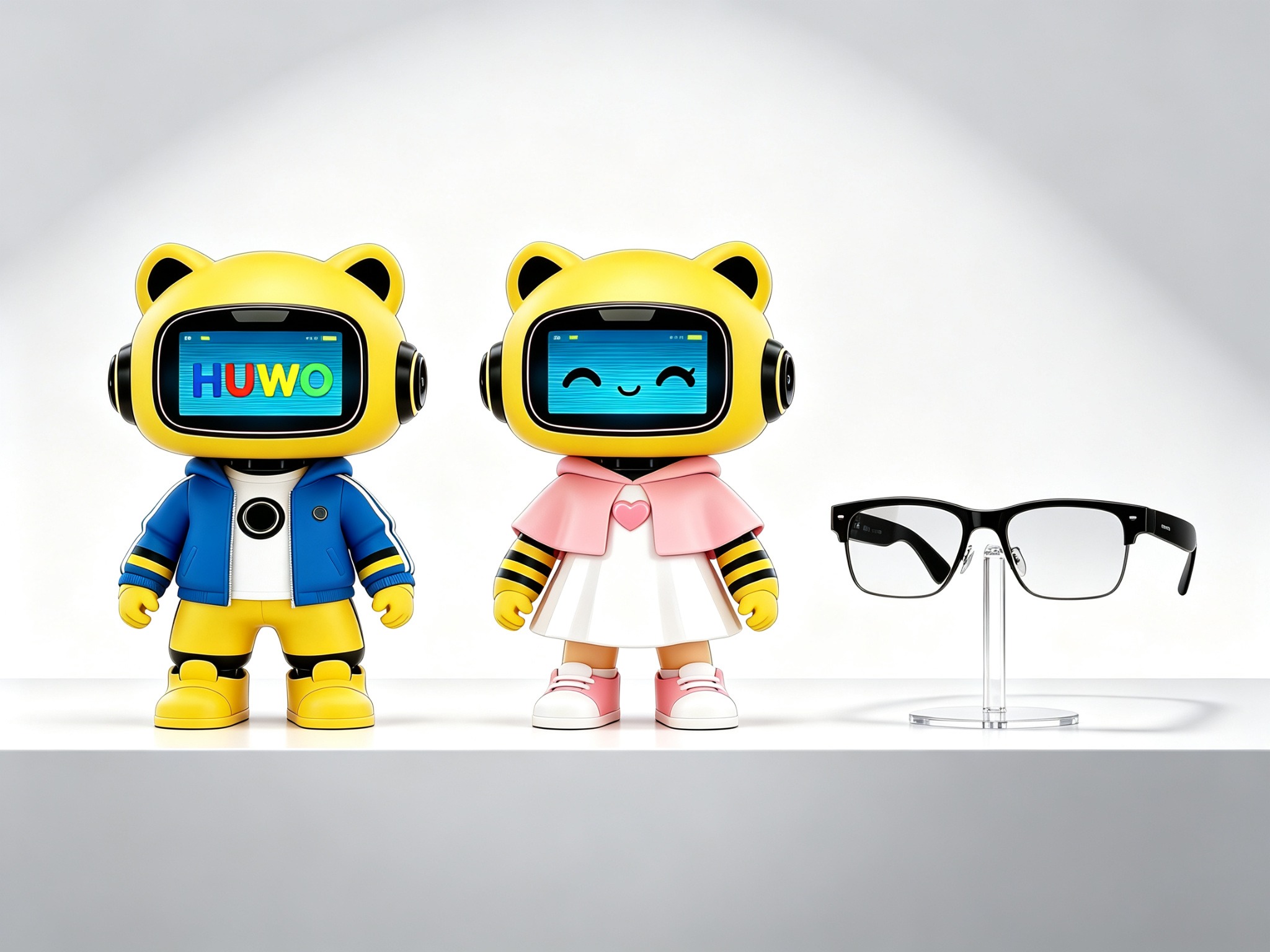 Tiger robots and smart glasses family